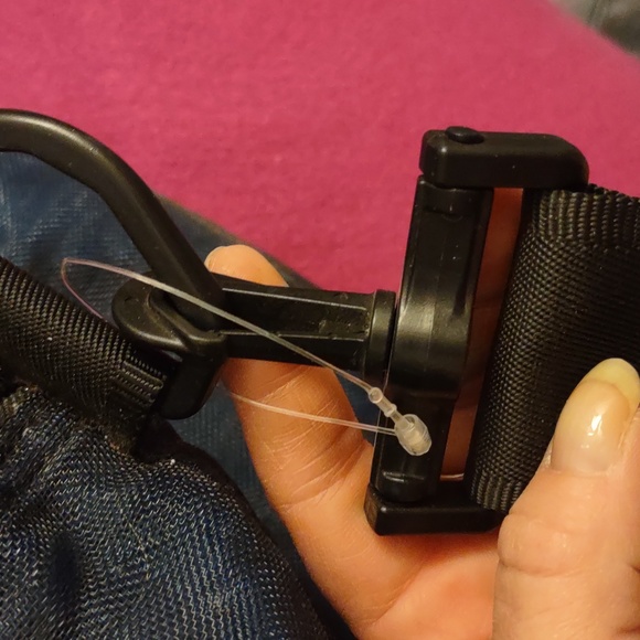 Smateria Weekender Navy Blue over night bag NWOT - Picture 6 of 14